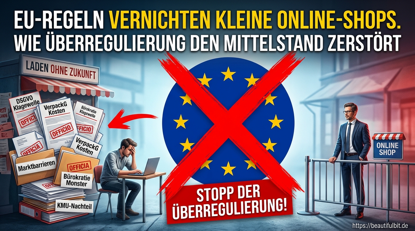 Wie die EU kleine Onlineshops vernichtet